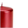 swieca pienkowa metalik czerwona 120 mm ravi