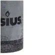 swieca pienkowa rustic antracytowa bolsius 100 50 mm