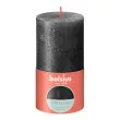 swieca pienkowa rustic antracytowy bolsius 130 68 mm