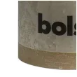 swieca pienkowa rustic bezowa bolsius 100 100 mm