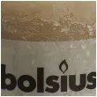 swieca pienkowa rustic bezowa bolsius 100 100 mm