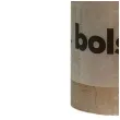swieca pienkowa rustic bezowa bolsius 100 50 mm