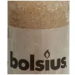 swieca pienkowa rustic bezowa bolsius 100 50 mm