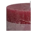 swieca pienkowa rustic bordowa bolsius 100 100 mm