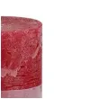 swieca pienkowa rustic bordowy bolsius 100 50 mm