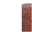 swieca pienkowa rustic brazowy zamszowy bolsius 190 68 mm