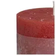swieca pienkowa rustic czerwona bolsius 80 68 mm