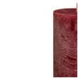swieca pienkowa rustic czerwony aksamitny bolsius 190 68 mm