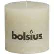 swieca pienkowa rustic kremowa bolsius 100 100 mm