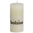 swieca pienkowa rustic kremowa bolsius 100 50 mm