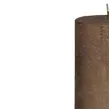 swieca pienkowa rustic metallic brazowa bolsius 190 68 mm