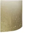swieca pienkowa rustic ombre zloto biala bolsius 80 68 mm