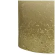 swieca pienkowa rustic ombre zloto kremowy bolsius 80 68 mm