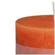 swieca pienkowa rustic pomaranczowa bolsius 100 100 mm