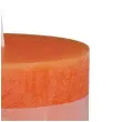 swieca pienkowa rustic pomaranczowa bolsius 100 100 mm