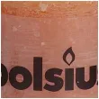swieca pienkowa rustic pomaranczowa bolsius 80 68 mm