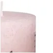 swieca pienkowa rustic rozowy pastel bolsius 80 68 mm