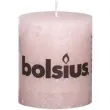 swieca pienkowa rustic rozowy pastel bolsius 80 68 mm