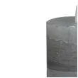 swieca pienkowa rustic szara jasna bolsius 100 50 mm