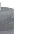 swieca pienkowa rustic szara jasna bolsius 100 50 mm