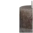 swieca pienkowa rustic taupe bolsius 100 50 mm