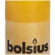 swieca pienkowa rustic zolta bolsius 100 50 mm