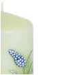 swieca pienkowa wielkanoc z kurczakiem seledynowy bartek candles 100 mm