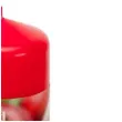 swieca pienkowa zapachowa scented cynamon i jablko czerwona bartek candles 60 120 mm