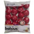 swieca plywajaca bordowa bolsius 30 45 mm 20 szt