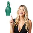 swieca posag moai turkusowy candellana