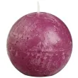 swieca rustic kula cyklamen bolsius 80 mm
