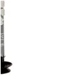 swieca stozkowa classic aniol rafael srebrna adpal 29 cm