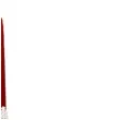 swieca stozkowa classic sniezynki czerwona adpal 29 cm