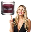 swieca w szkle classic bordowa bolsius 80 92 mm