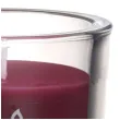 swieca w szkle classic bordowa bolsius 80 92 mm