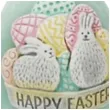 swieca wielkanoc happy easter niebieski tiffany bartek candles 45 60 mm