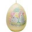 swieca wielkanoc happy easter zolta bartek candles 45 60 mm