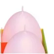 swieca wielkanoc matowe jajka rozowy bartek candles 60 mm 4 szt
