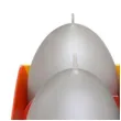 swieca wielkanoc matowe jajka szary bartek candles 60 mm 4 szt