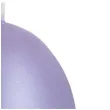 swieca wielkanoc matowe jajko fioletowy bartek candles 100 mm