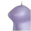 swieca wielkanoc matowy zajaczek fioletowy bartek candles 75 mm