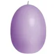 swieca wielkanoc pastelowe jajko fioletowy bartek candles 100 mm