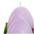 swieca wielkanoc pastelowe jajko fioletowy bartek candles 60 mm 4 szt