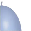 swieca wielkanoc pastelowe jajko niebieski bartek candles 100 mm
