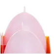 swieca wielkanoc pastelowe jajko rozowy bartek candles 60 mm 4 szt