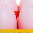 swieca wielkanoc pastelowe jajko rozowy bartek candles 60 mm 4 szt