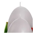 swieca wielkanoc pastelowe jajko szary bartek candles 60 mm 4 szt