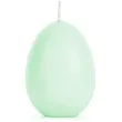 swieca wielkanoc pastelowe jajko zielona jasna partydeco 100 mm