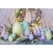 swieca wielkanoc pastelowe jajko zolty bartek candles 100 mm