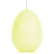 swieca wielkanoc pastelowe jajko zolty jasny partydeco 100 mm